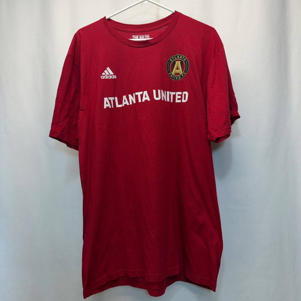 Atlanta United T-Shirt Mens XL Red Josef Martinez 7 MLS Soccer Tee Adidas  NEW